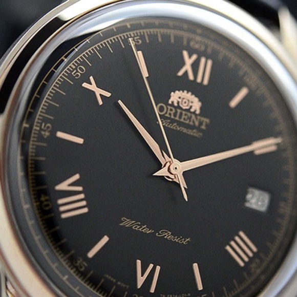 Orient Bambino Version 2 (black dial, rose gold) - Picture 1 of 8